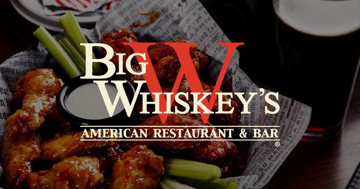 Big Whiskey's Overland Park restaurant in Kansas - healthy menu with nutrition facts and calories