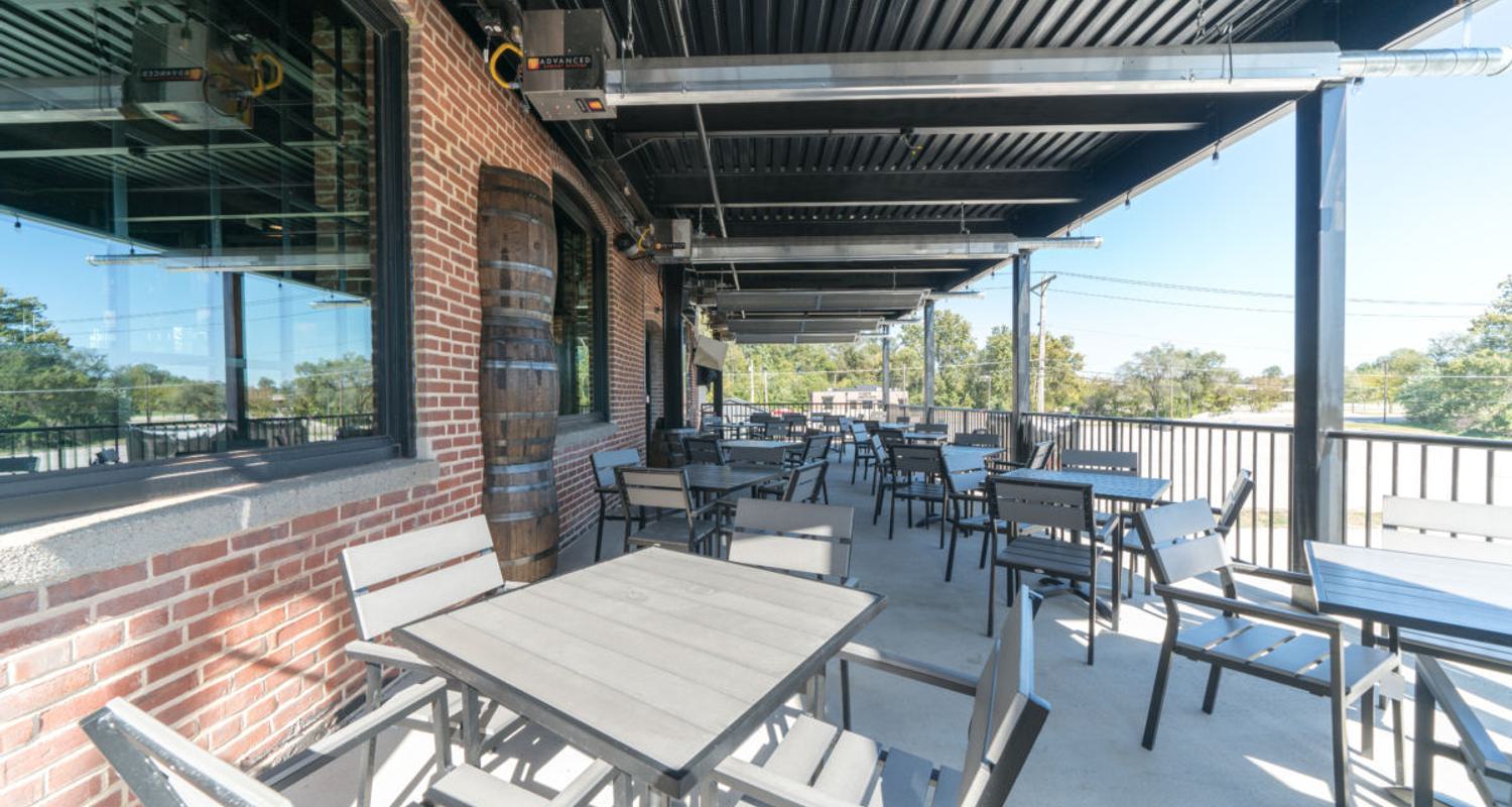 Jefferson City restaurants patio for outdoor dining