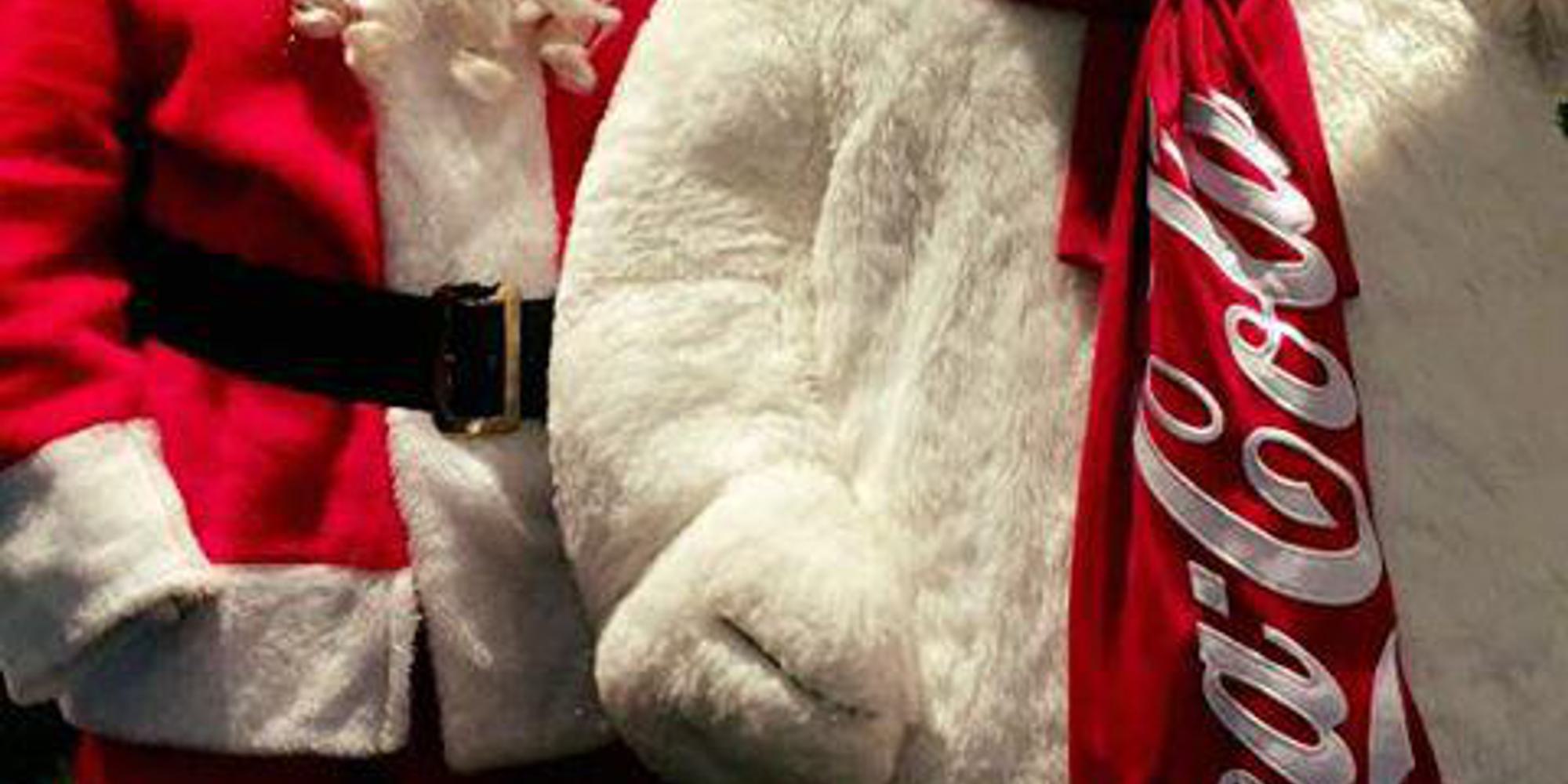 Santa Coke Polar Bear