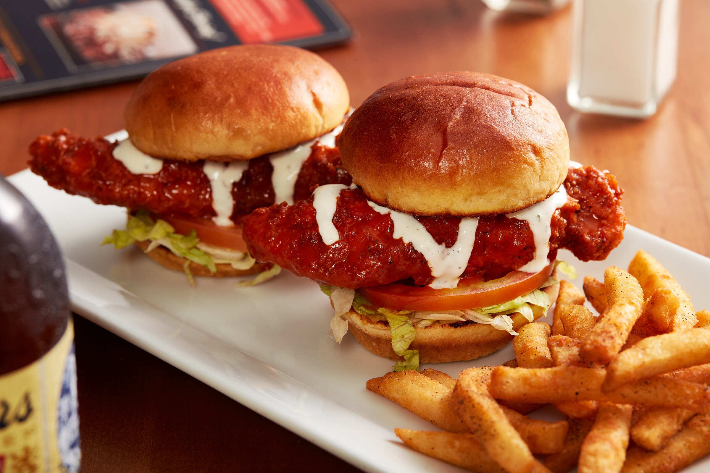 Buffalo Chicken Sliders