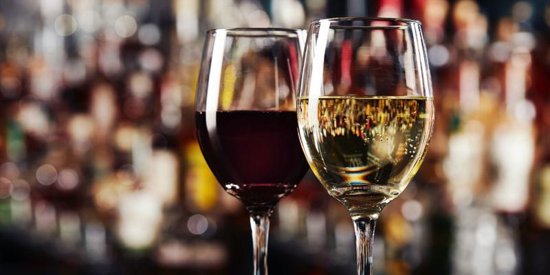 Best happy hour wine menu